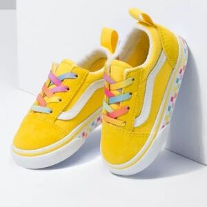 Vans Old Skool Rainbow Lace Shoes | 5